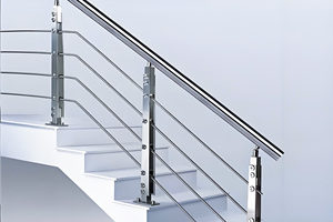 304 Aço Inoxidável Corredor Contemporâneo Balaustrada Corrimão Plataforma Protetora Escada Trilho para Piscinas Hotel Varanda - Product Image 6