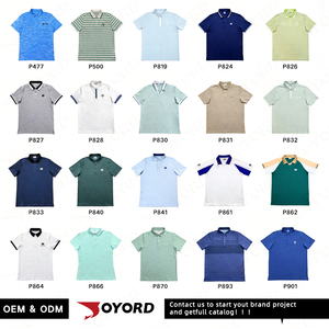Magliette da <span class=keywords><strong>Golf</strong></span> Performance a Rapida Asciugatura, Traspiranti, Elasticizzate in <span class=keywords><strong>4</strong></span> Direzioni, Vestibilità Atletica, Top da <span class=keywords><strong>Golf</strong></span> da Uomo, Produttore OEM - Product Image 6