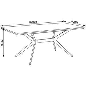 Table <span class=keywords><strong>à</strong></span> manger papillon peu encombrante, plateau en MDF <span class=keywords><strong>à</strong></span> commande manuelle, pieds en métal noir, vente en gros directe d'usine Chine - Product Image 6
