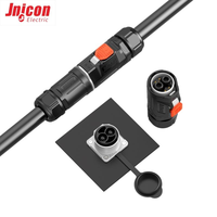 Connecteur Circulaire Étanche IP67 MJ32 2+4 Broches 120A 600V à Verrouillage Rapide, Prise à Courant Élevé pour Système de Stockage d'Énergie BMS Solaire