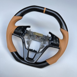 CCExcellent - Volante de Fibra de Carbono Nuevo de Marca a Bajo <span class=keywords><strong>Precio</strong></span> para Honda CR-V CRV 2007-2011 - Product Image 3