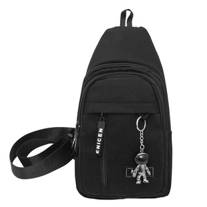 Nana Chest Bag White Large Capacity Everyday Outfits Solid Color Crossbody Bag - Product Image 4