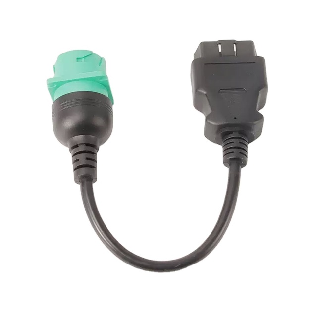 16PIN OBD2 Automotive Diagnostic Harness for Cummins 9PIN Obd2 Male Female Cable PVC Copper for Automobiles Motorcycles Cars