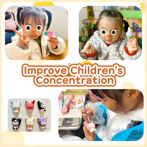 ชุดของเล่นระบายสีตุ๊กตาปูนปลาสเตอร์ 3 มิติ สไตล์การ์ตูนน่ารัก แบบ DIY ขายดี เหมาะสำหรับเด็ก - Product Image 3