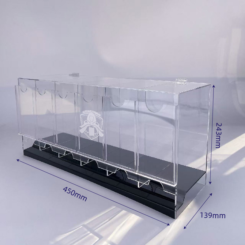 Base noire à 6 emplacements