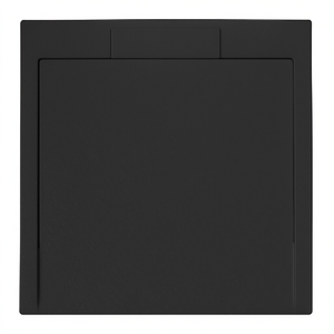 Receveur de douche carré Emotion Line Graphite 90x90 cm, longueur 93 cm, hauteur 6,5 cm - Product Image 3