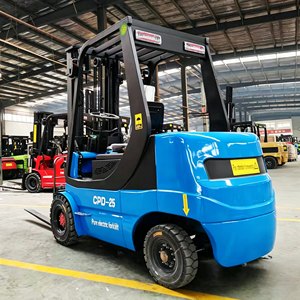 Forklift Listrik Mini 2 Ton, Tinggi Angkat 3-6m, Untuk Gudang Dalam Ruangan, Lorong Sempit, Logo & Warna Sesuai Pesanan, Forklift Kompak - Product Image 6