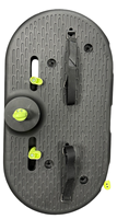 Accessoires pour système de gym à domicile portable avec bandes de résistance en PP 62x35x50cm