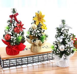 ต้นคริสต์มาสขนาดเล็ก 20 ซม. เป็นมิตรกับสิ่งแวดล้อม สำหรับตกแต่งห้างสรรพสินค้าและโต๊ะทำงานในวันคริสต์มาส - Product Image 1