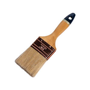 Brocha plana para pintar con mango de madera y cerdas de cerdo de 2 1/2 pulgadas, fabricante de Zhenjiang - Product Image 2