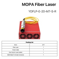 JPT YDFLP-E-20-M7-S-R MOPA-módulo láser de fibra, 20W, con punto rojo, alta calidad, para máquina láser de fibra