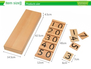In 2020, amazon sells Montessori mathematics aids children toys for children professional in the selling toy wooden u - Product Image 4
