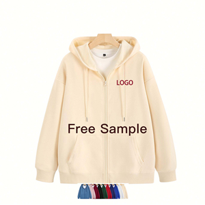 Mẫu Miễn Phí Biểu Tượng Tùy Chỉnh Người Đàn Ông Rắn Màu Khối Đồng Bằng Thời Trang Phố Trống Tracksuit Cộng Với Kích Thước Thể Thao Phòng Tập Thể Dục Áo - Product Image 3