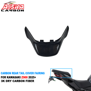 AISKA 100% Fibra de Carbono Seca Pura 3*3K <span class=keywords><strong>Z900</strong></span> en Stock, Cubierta Trasera de Motocicleta para <span class=keywords><strong>Kawasaki</strong></span> <span class=keywords><strong>Z900</strong></span> 2025 - Product Image 1