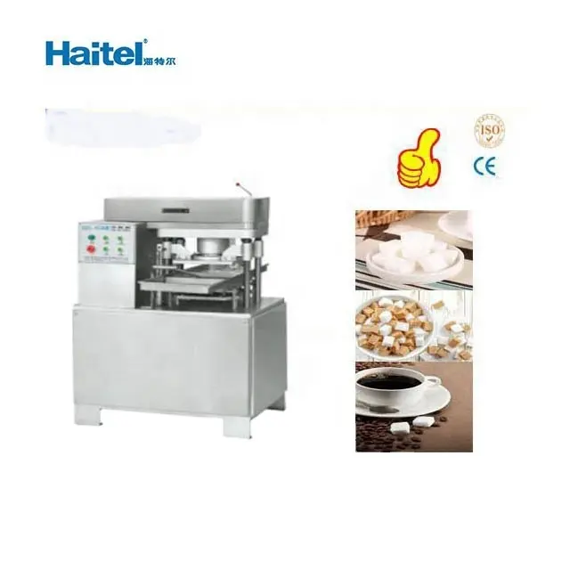 Máquina de prensado en forma de cubo de café, máquina para hacer dulces
