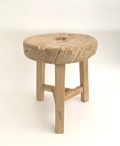 Tavolini da caffè naturali rustici in <span class=keywords><strong>legno</strong></span> in lastre di olmo tradizionale recuperato Vintage in stile antico - Product Image 2