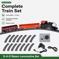 Modèle de train HO à l'échelle 1:87, locomotives diesel et à vapeur avec voie ferrée, jouet de train en gros pour importateurs