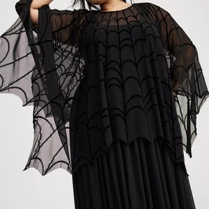 Nouveau style 2025 OEM – Costume de chauve-souris noir en gros, cape de chauve-souris une pièce, vêtements d'Halloween, costumes à ailes de chauve-souris - Product Image 3