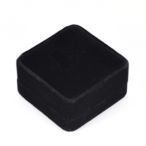 Caixa de embalagem para presente de joias coloridas com logotipo personalizado do fabricante, caixa de colar de anel com bolsa de mão - Product Image 1