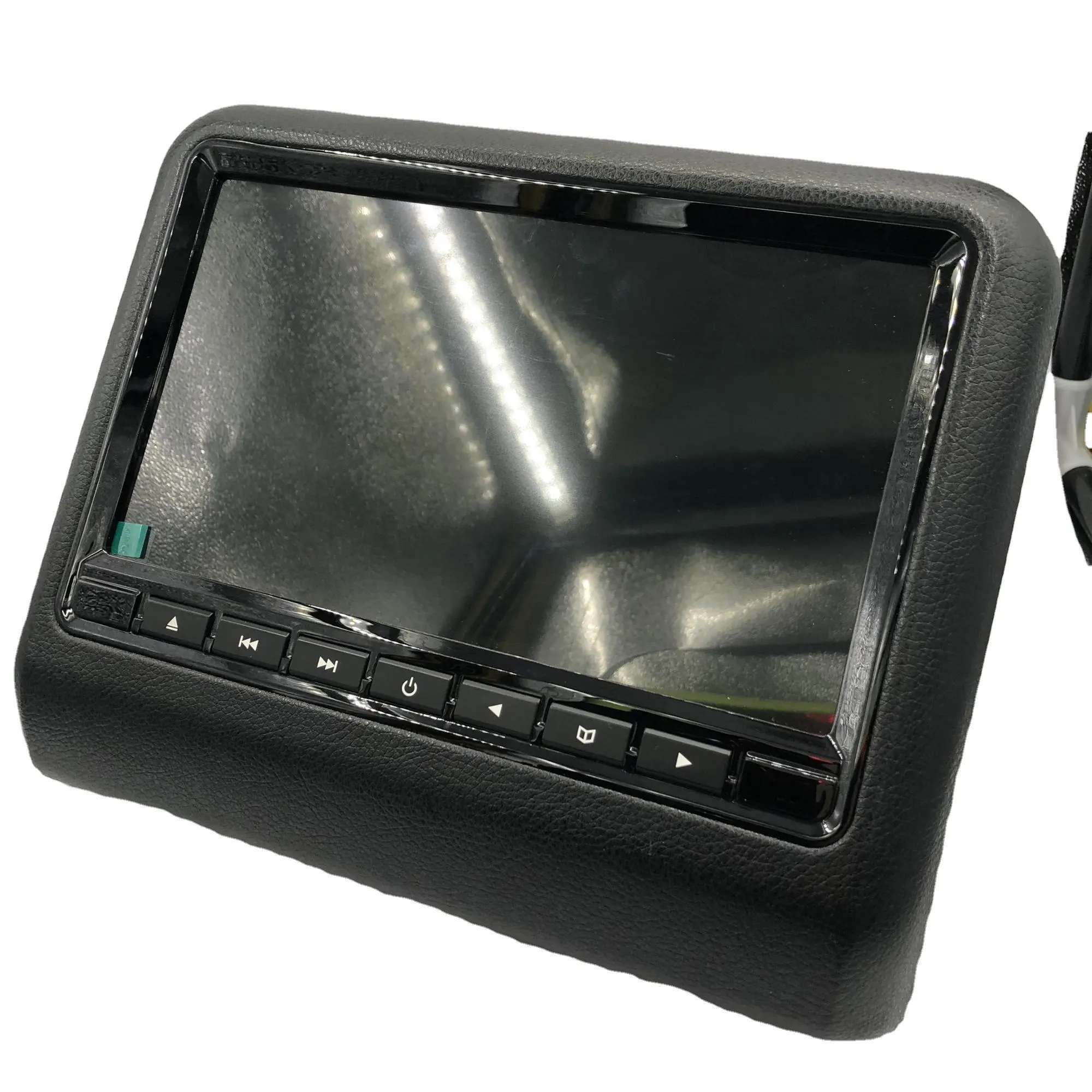 9 inch SD USB TFT lcd screen headrest monitor dvd player for vehicle