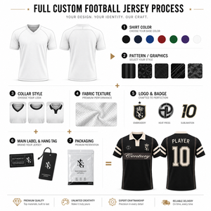 Maillot de football américain unisexe personnalisé, haute qualité, respirant, imprimé, coupe oversize, en polyester, avec transferts thermiques, style rétro, été - Product Image 5