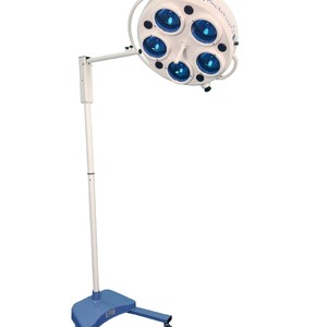 Lampe d'examen médical portable verticale à LED, cinq trous, source de lumière froide, lampe chirurgicale à tête unique, lampe suspendue pour clinique - Product Image 2