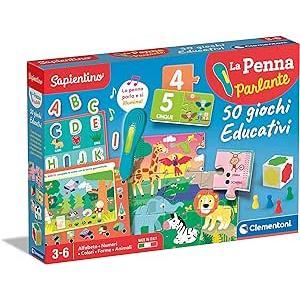 CLEMENTONI SAPIENTINO - PENNA INTERATTIVA CON 50 GIOCHI - Product Image 1