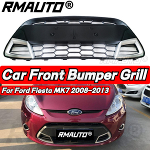 Grille de pare-chocs avant RMAUTO, grille de course, grille en nid d'abeille, kits de style de carrosserie pour Ford Fiesta MK7 2008-2013, accessoires de voiture - Product Image 1