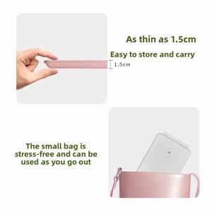 Espejo de <span class=keywords><strong>tocador</strong></span> de maquillaje de escritorio LED portátil Nuevo diseño plegable plano con función de luz de relleno de doble cara para uso en dormitorio - Product Image 3