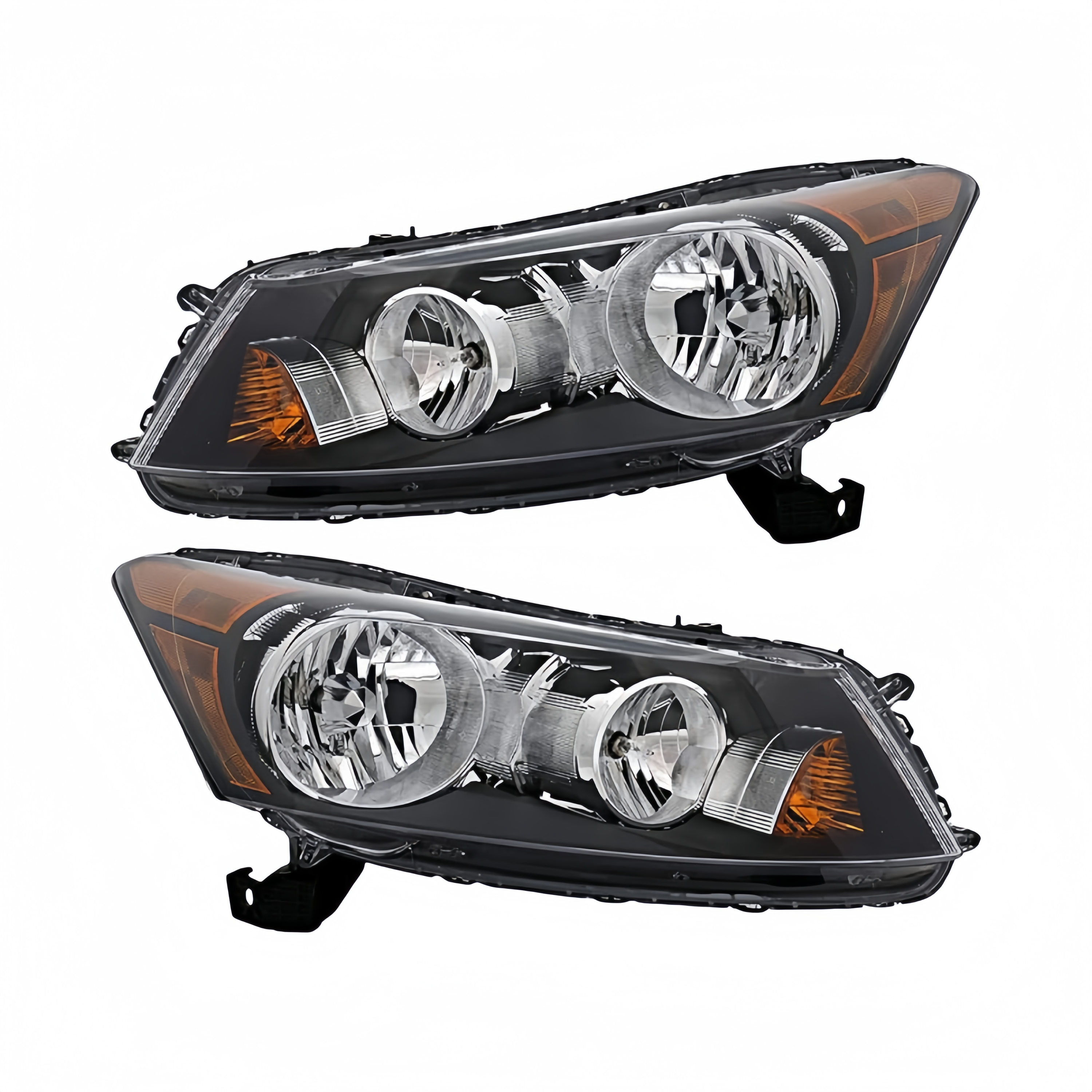 Front Bumper Kit Replacement Front Bumper Grille Headlight Set 