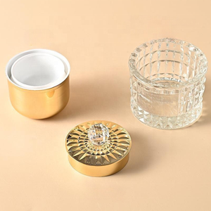 Luxuriöse Verpackung 50ml Leeres Glascreme-Gefäß Kosmetik-Glasbehälter für Gesichtsmasken Gesichtscreme Hautpflege Schönheits-Make-up-Flasche - Product Image 2