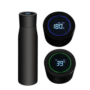 Toptan şarj edilebilir led su şişesi zamanlayıcı akıllı su şişesi ile led ve nemlendirici - Product Image 1