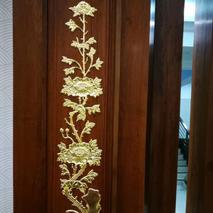 ใบไม้ฟอยล์สีทอง21K ของแท้8x8 cm สำหรับตกแต่งเค้กไอศครีมทาสีทอง - Product Image 6