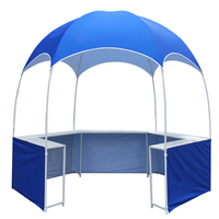 Gazebo personnalisé 3*3 tente d'affichage tente à baldaquin personnalisée tente d'extérieur pour barbecue alimentaire dôme yourte étanche