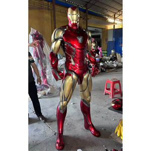 Vente en gros d'usine : Statue Iron Man en fibre de verre, <span class=keywords><strong>moule</strong></span> en résine, figurine Marvel Iron Man Mk85 Mk7 pour la décoration cinématographique - Product Image 5