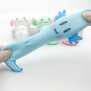 Jouets à presser personnalisables en TPR en forme de salamandre, faits à la main, anti-stress, cadeaux pour filles - Product Image 2