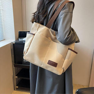 Fashion <b>Bag</b> Women's Shoulder <b>Bag</b> Women's Cotton Canvas Handheld Shopping <b>Bag</b> - Product Image 4