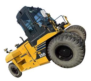כוח חזק <span class=keywords><strong>komatsu</strong></span> <span class=keywords><strong>25</strong></span> טון יד שניה כבדה מלגזה משאית להעלות 4.5 מ '3 מ' מקורי fdkomatsu 250 lifter דיזל בשימוש מלגזות - Product Image 1
