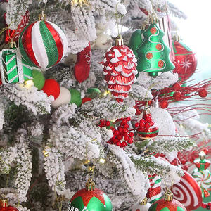 Bola de Navidad duradera de alta calidad de nuevo diseño de fábrica al por mayor, bolas impermeables para árbol de Navidad - Product Image 6