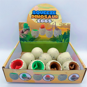 Juguete de Descompresión con Forma de Huevo de Dinosaurio de Material TPR de la Fábrica HAPU, Juguete de Pascua - Product Image 4