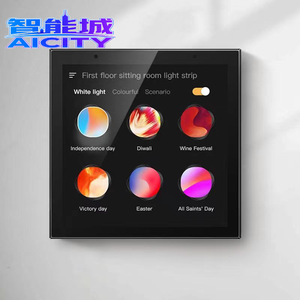 Sheng Qiong Golden Security - Panel de Control Central con Pantalla Táctil de 4 Pulgadas y Altavoces de Techo de 2 Vías, Compatible con Tuya Gateway para Dispositivos de Hogar Inteligente - Product Image 5