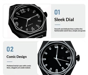 Nuevo Reloj de Silicona para Hombre, Estilo Minimalista y Moderno, con Diseño de Dibujos Animados, Resistente al Agua, con Manecillas Precisas y Movimiento de Cuarzo - Product Image 3