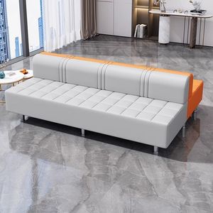 Sillón de Espera para Barbería en Oferta, Sillón de Espera de Cuero Sintético para Sala de Estar, Dormitorio, Centro Comercial, Comedor y Gimnasio - Product Image 3