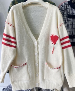 Camisola Branca Primavera e Outono Casaco das Mulheres Cardigans Roupas Femininas Roupas Kawaii Cardigan Camisola Feminina Scute <span class=keywords><strong>Sweater</strong></span> - Product Image 3