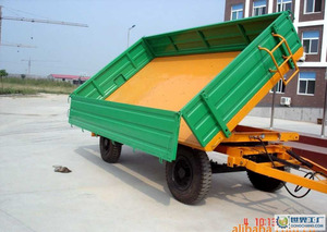 Remorque de tracteur agricole 8-12 tonnes, essieu <span class=keywords><strong>tandem</strong></span>, benne hydraulique pour le transport de céréales et de marchandises en vrac - Product Image 5