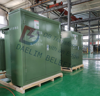 Transformateur triphasé monté sur socle 1500 kVA 24 kV/480 V, best-seller - hautement efficace et économe en énergie.
