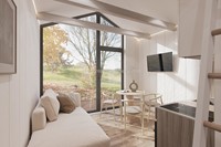 Maison préfabriquée en panneaux sandwich modulaires, imperméable, petites cabanes de jardin, chambre à coucher, villa de vacances, design moderne, installation facile