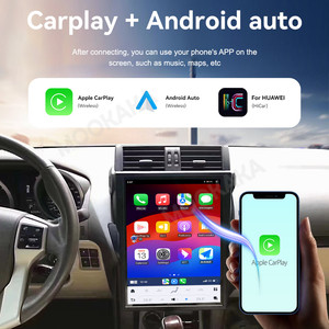 Mookaka 15 inch Android 13 Car <span class=keywords><strong>DVD</strong></span> <span class=keywords><strong>Player</strong></span> cho Toyota Prado 2014 2017 đài phát thanh xe Màn hình cảm ứng với Carplay GPS Stereo FM AM Sim - Product Image 3