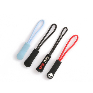 Nhanh Chóng Tùy Chỉnh Đầy Màu Sắc Mềm Pvc Dây Kéo Kéo Quần Áo Cao Su Nhựa Silicone Dây Zip Pullers - Product Image 6