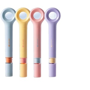 Marcadores Deli Sk235 de colores suaves, 4 colores, punta inclinada, pincel plano para estudiantes y marcado creativo - Product Image 3